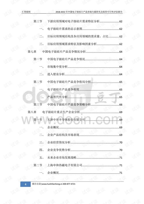 2018-2022年中國電子級(jí)硅片產(chǎn)品市場專題研究及投資可行性評(píng)估報(bào)告